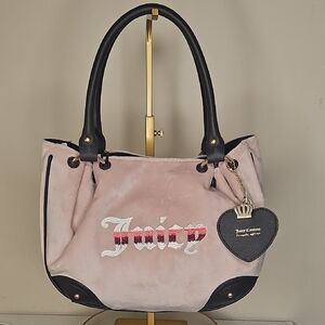 Juicy Couture Blush and Ebony Tote